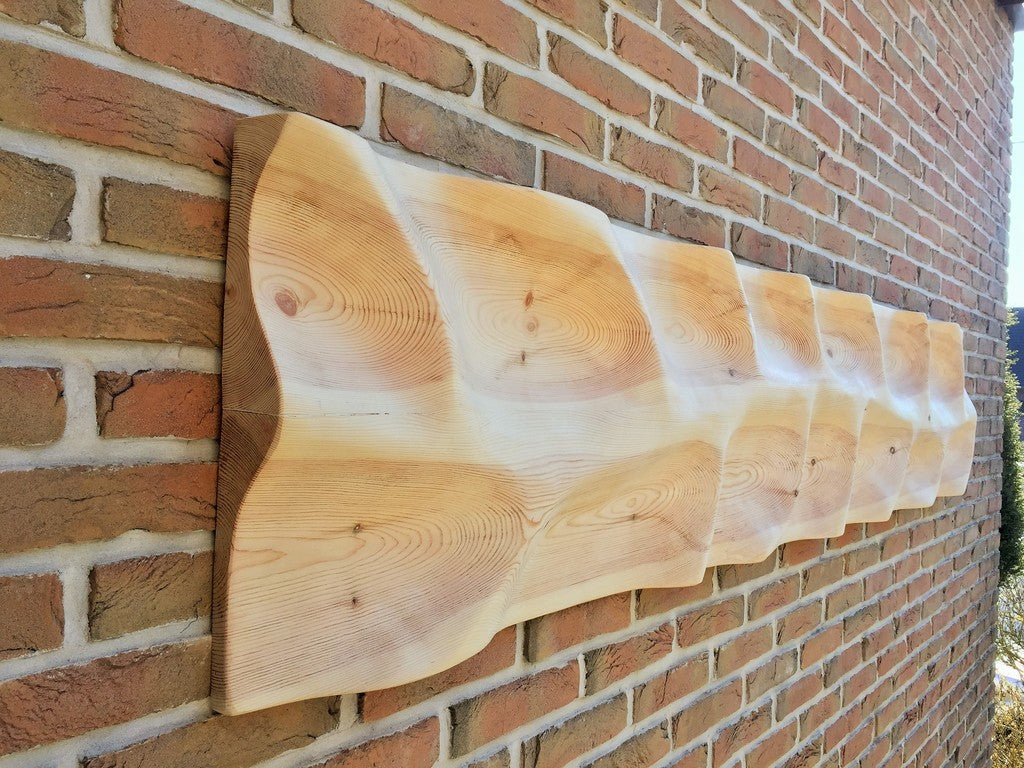 panneaux sculpture murale en bois